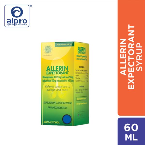 Allerin Expectorant Syrup 60Ml